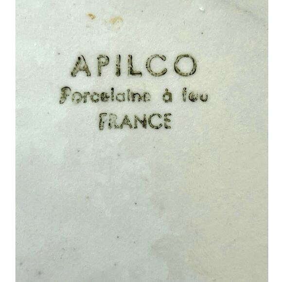 Apilco France white porcelaine gratin baking dishes - Set of 2 - Picture 6 of 6